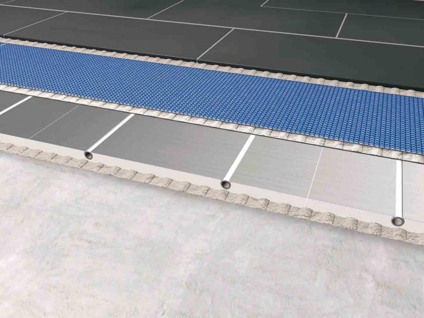 BLANKE GLUEMAX - Pulverdispersionskleber zur Verklebung der BLANKE PERMAT auf das Fußbodenheiz- und Kühlsystem BLANKE PERMATOP