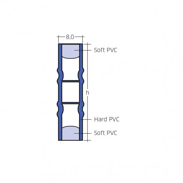BLANKE SCREED EXPANSION JOINT (PVC)
